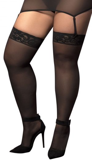 Mapale 1094X Mesh Thigh Highs